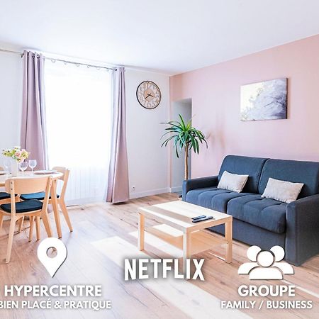 Ideal Pro Et Famille En Hypercentre - 3 Lits كورباي إيسون المظهر الخارجي الصورة